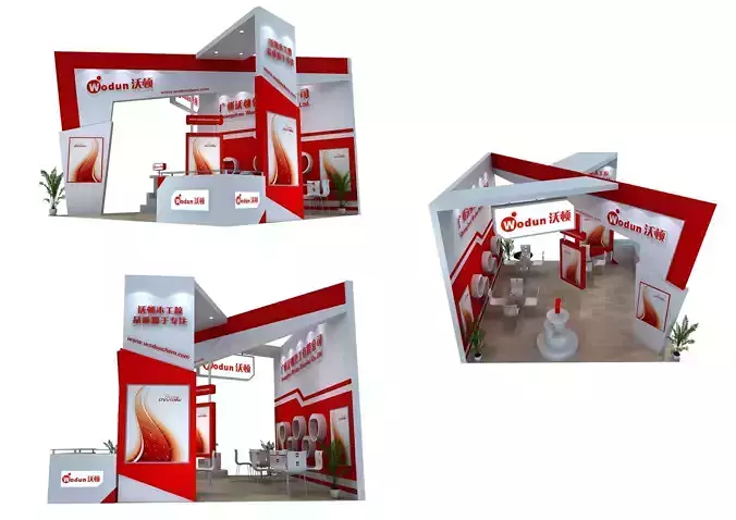 Booth - Area - 6X6-3DMAX2009-010