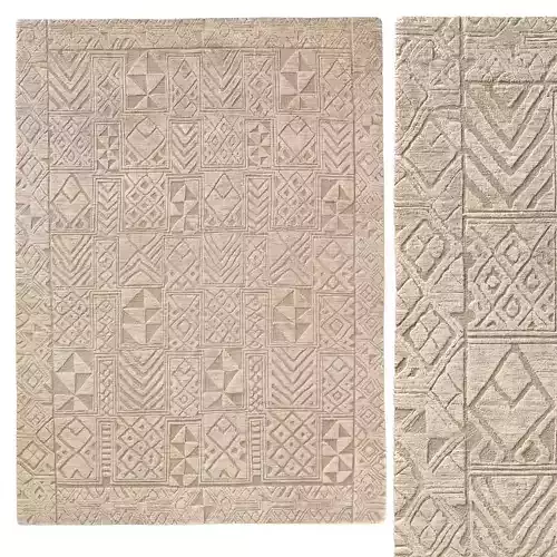 RESHAM WOOL RUG