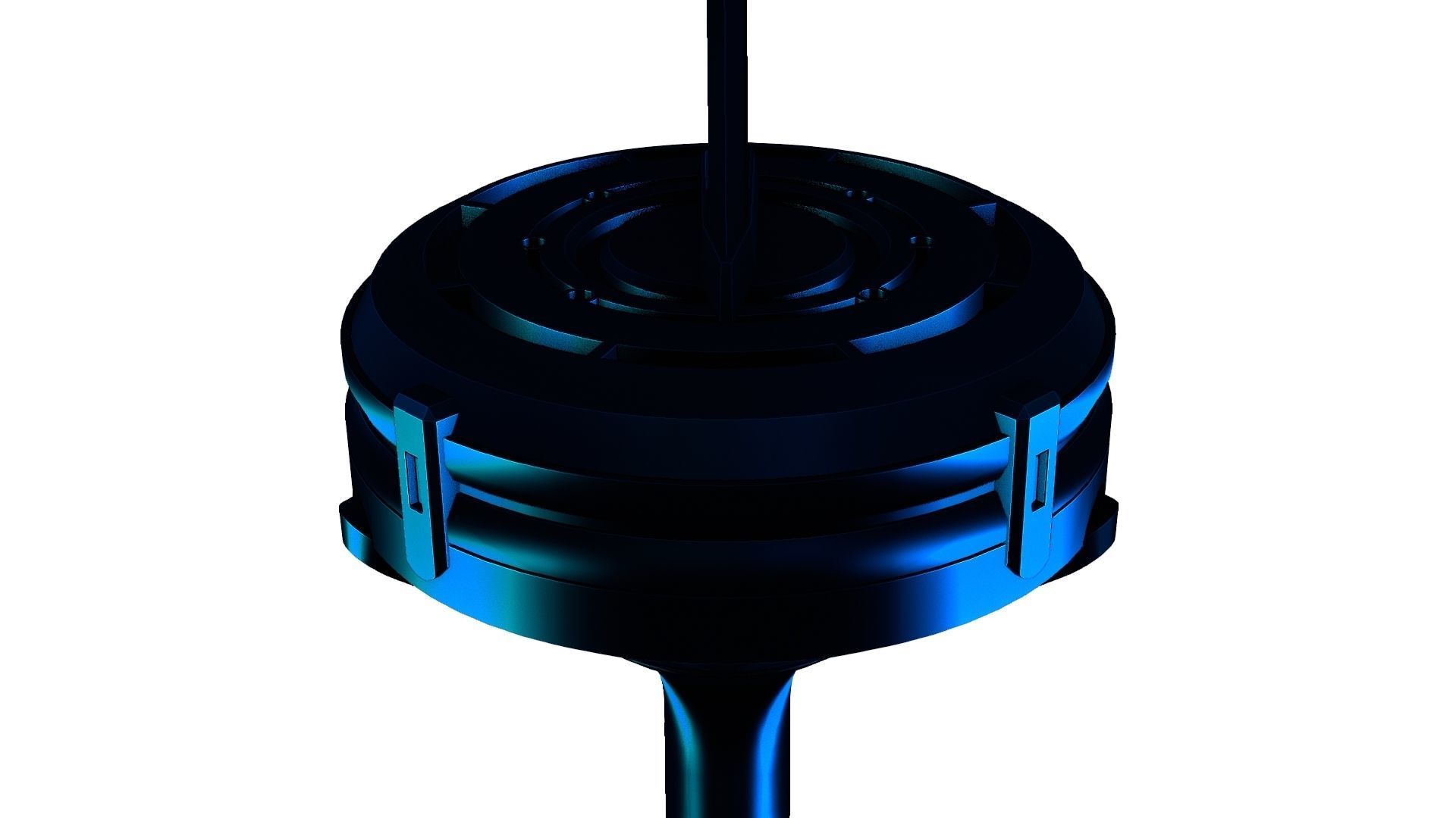 Gantz anime-manga katana lowpoly Low-poly 3D model_15