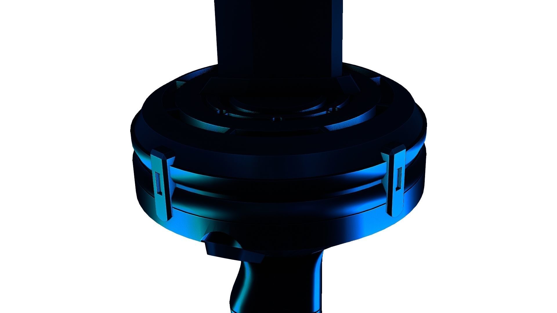 Gantz anime-manga katana lowpoly Low-poly 3D model_14