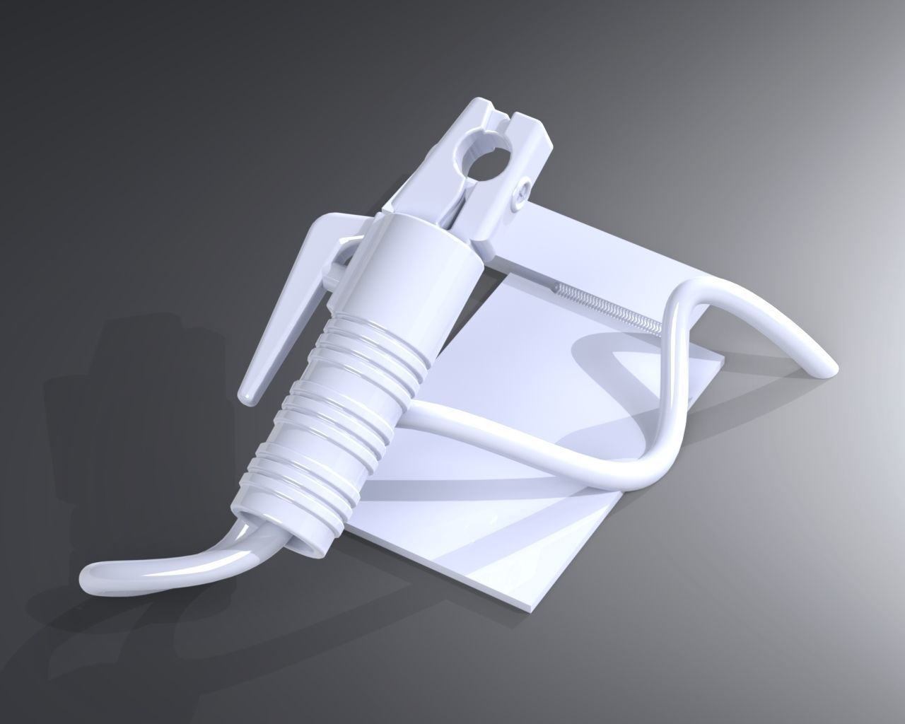 Electrode holder 3D print model_8