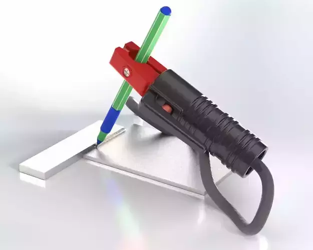 Electrode holder 3D print model