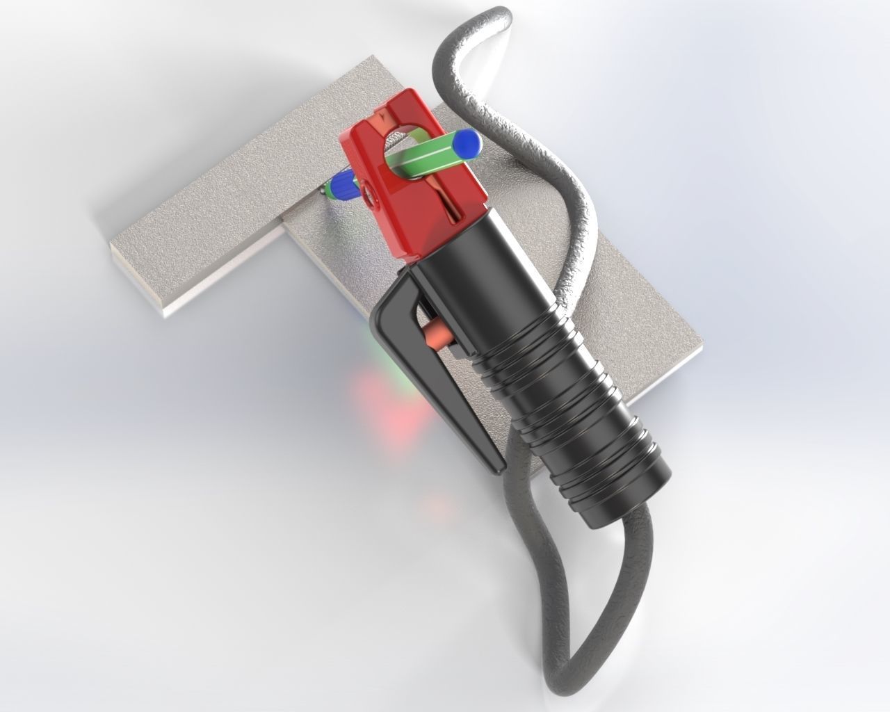 Electrode holder 3D print model_3