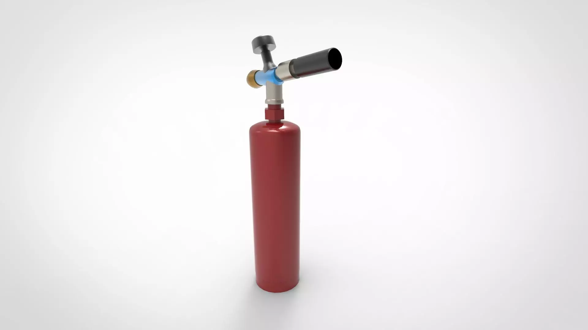 fire torch 3D model