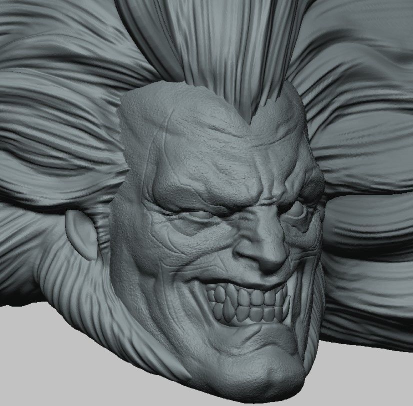 LOBO DC - HEAD CUSTOM  3D print model_18