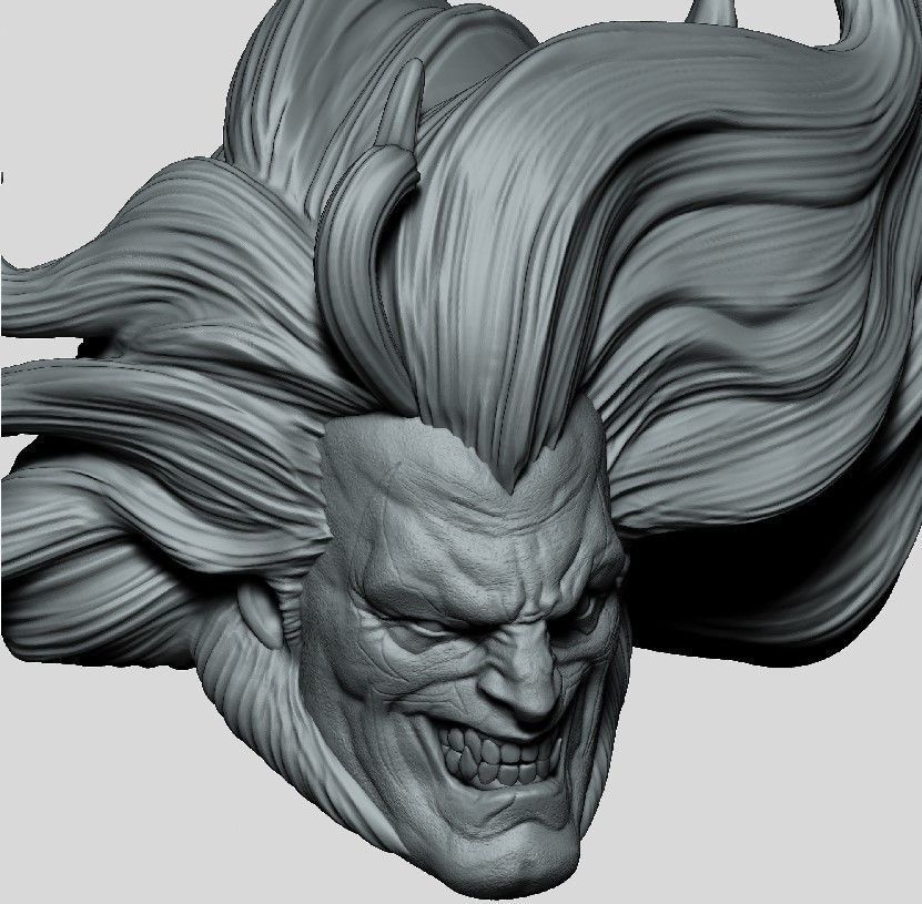 LOBO DC - HEAD CUSTOM  3D print model_1