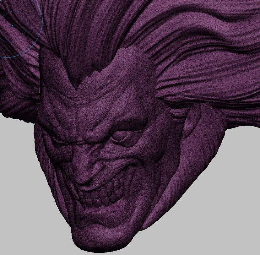 LOBO DC - HEAD CUSTOM  3D print model_19