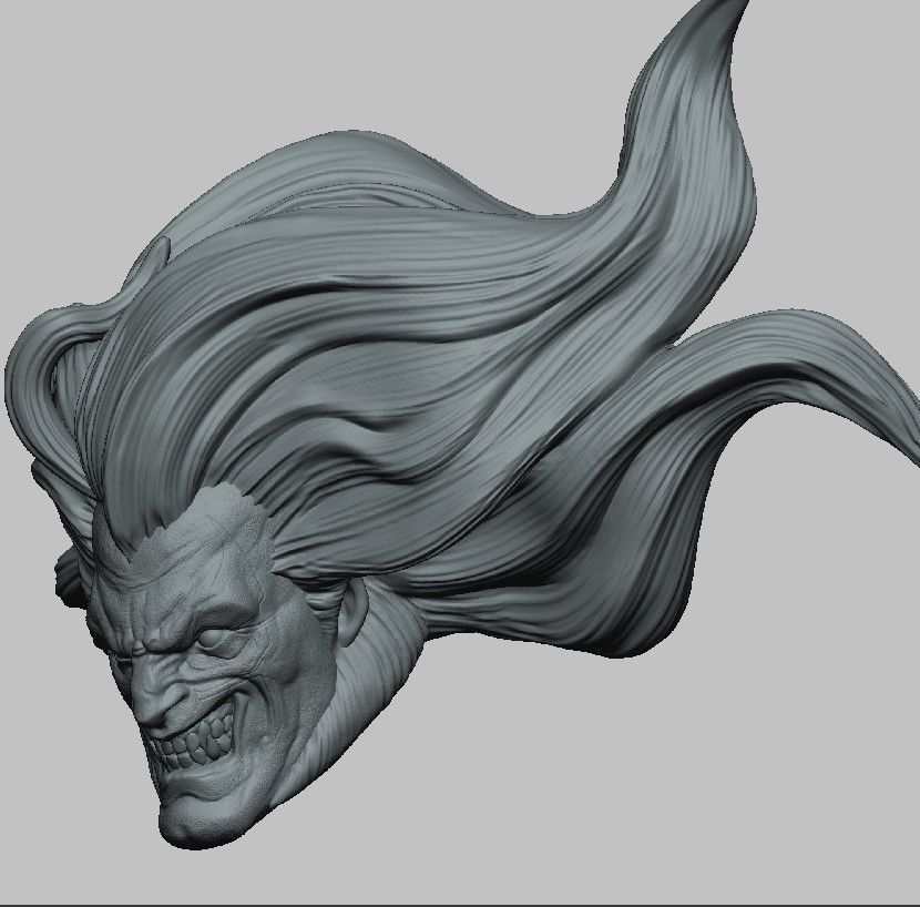LOBO DC - HEAD CUSTOM  3D print model_13
