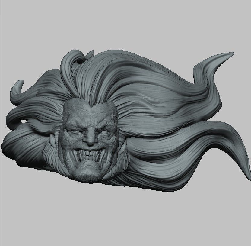 LOBO DC - HEAD CUSTOM  3D print model_17