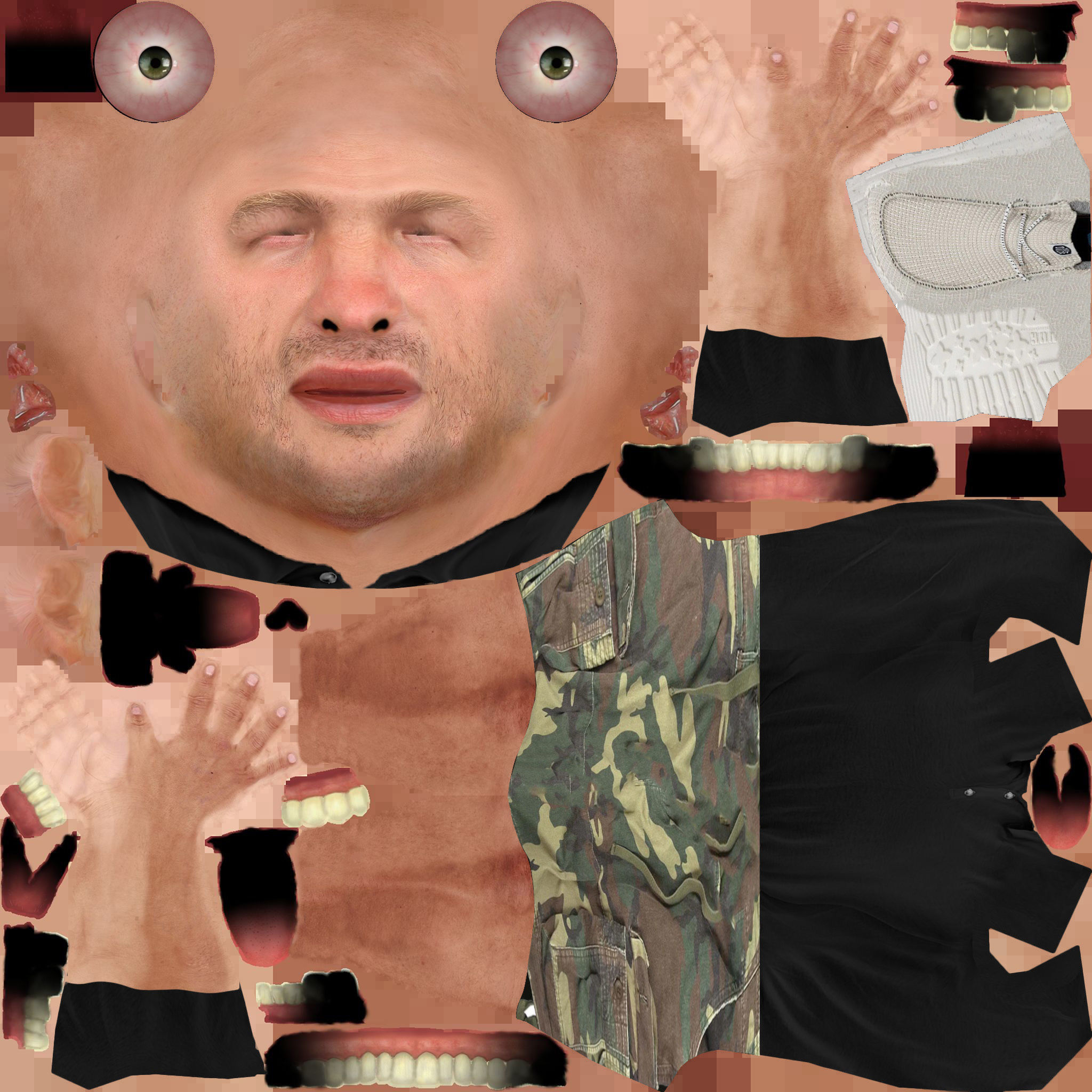 Reid Rigged Free 3D model_1