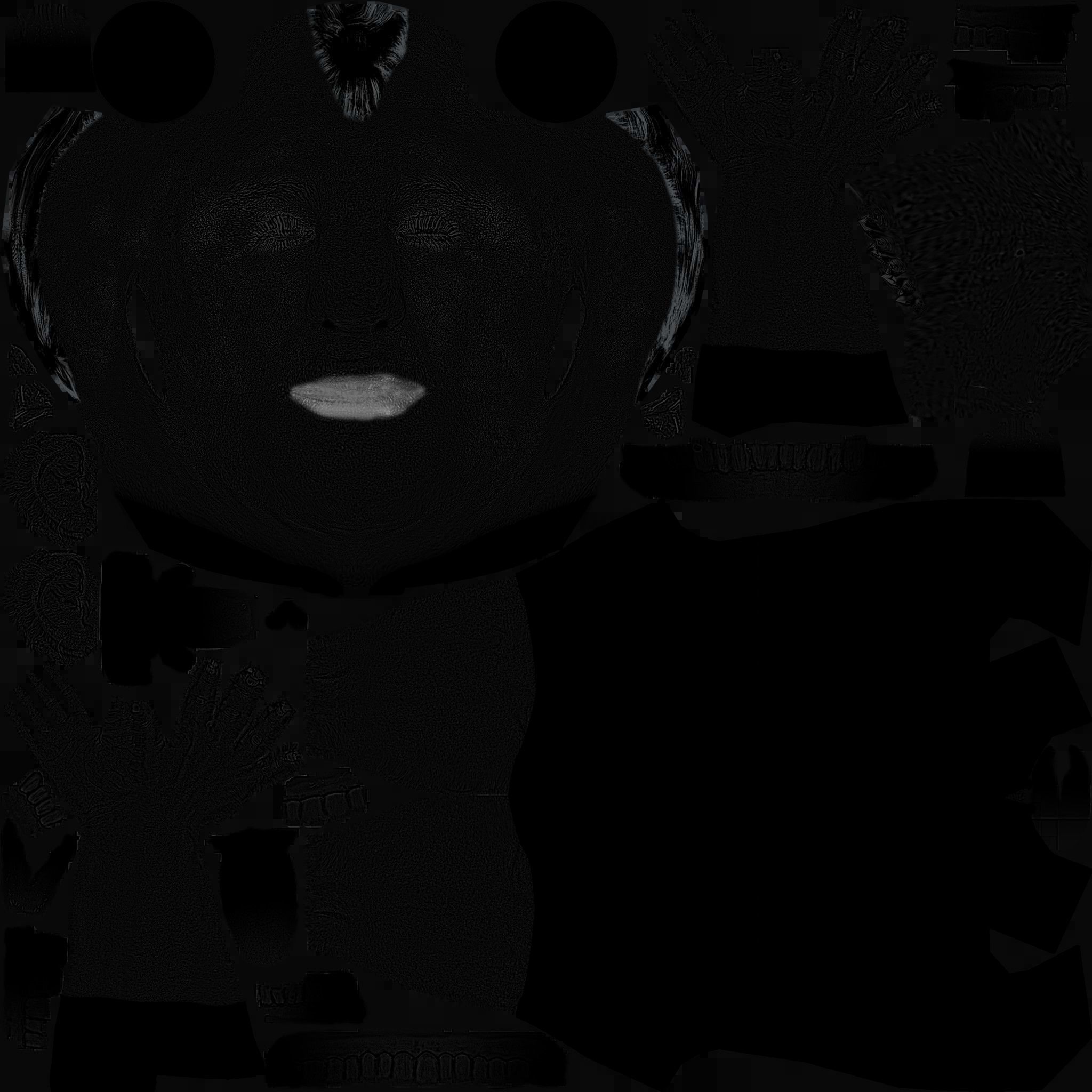 Riley Rigged Free 3D model_4