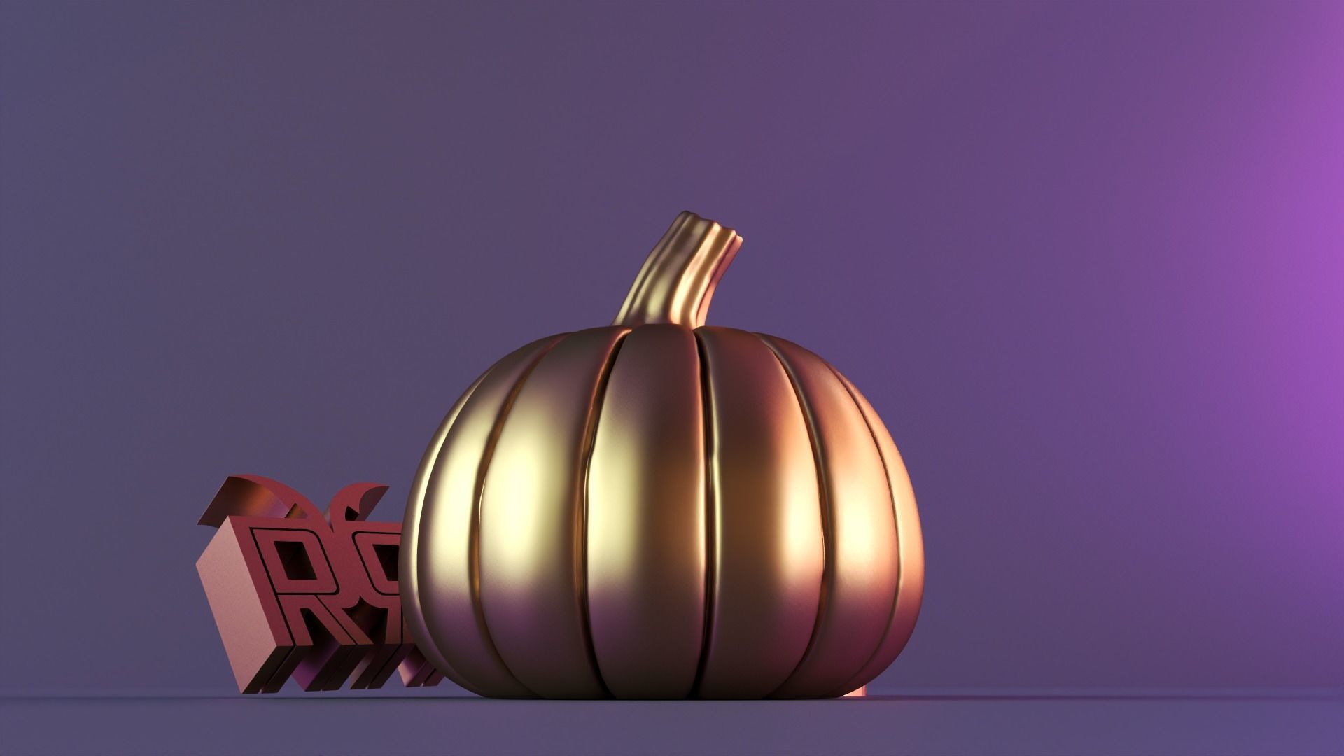 Halloween pumpkin decor 01 3D print model_10