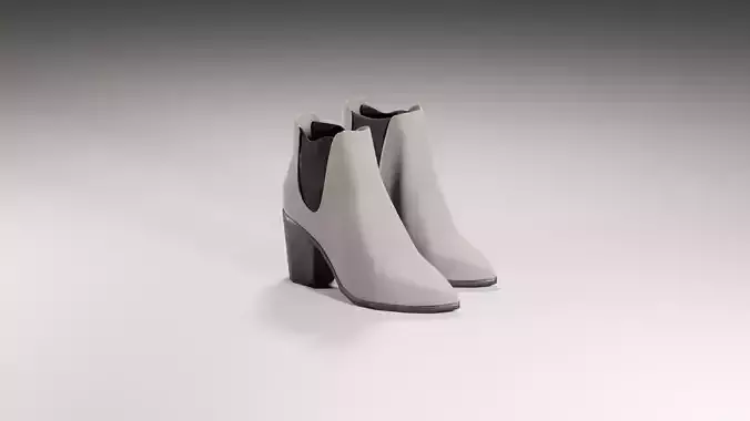 Suede Leather Ankle Boots
