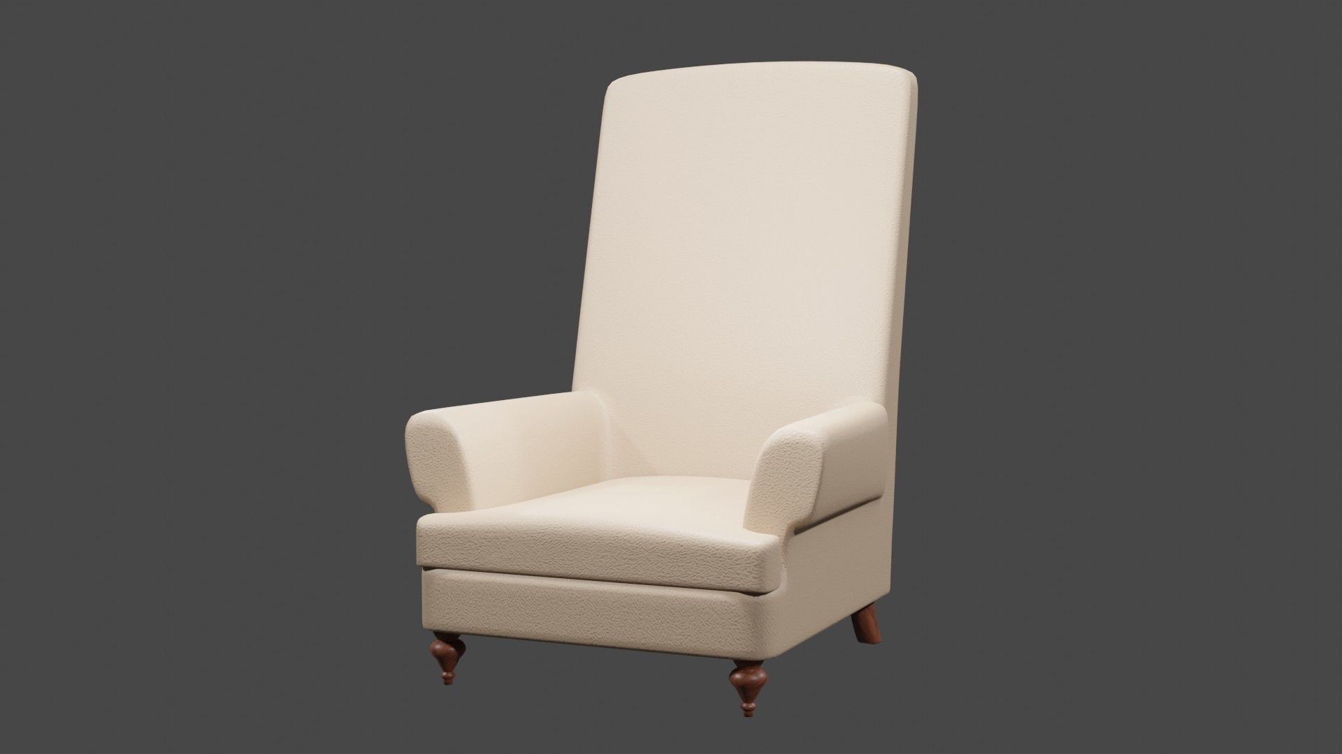 Arm Chair 3D model_1