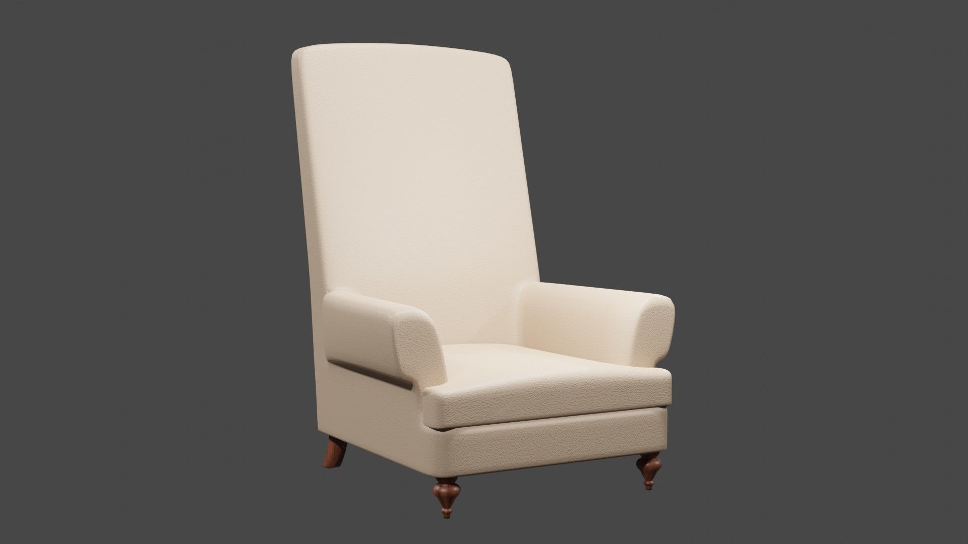Arm Chair 3D model_9