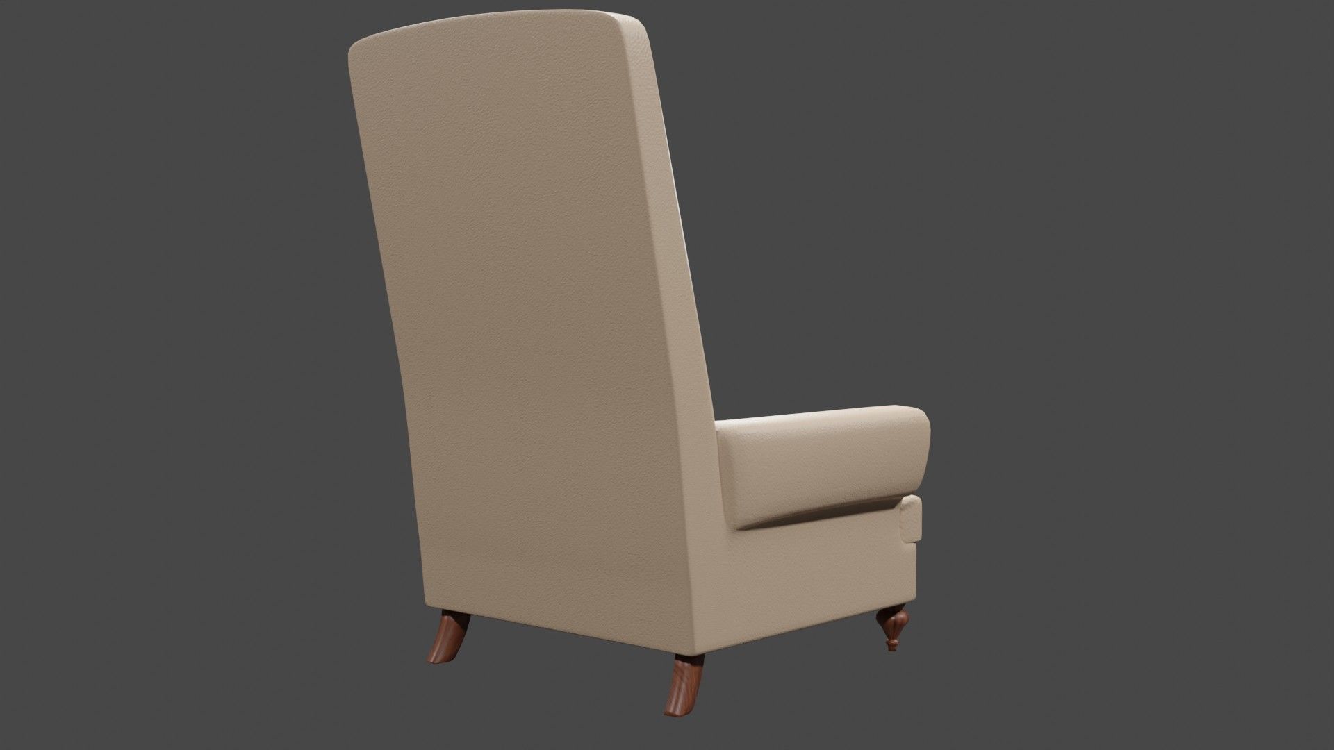 Arm Chair 3D model_6