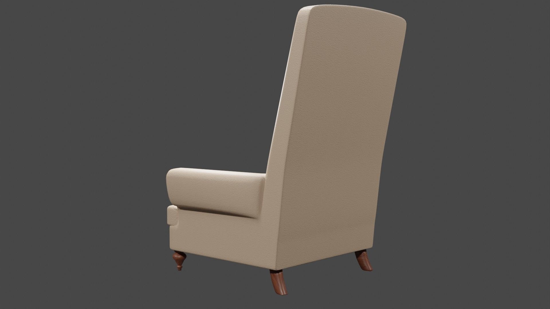 Arm Chair 3D model_4