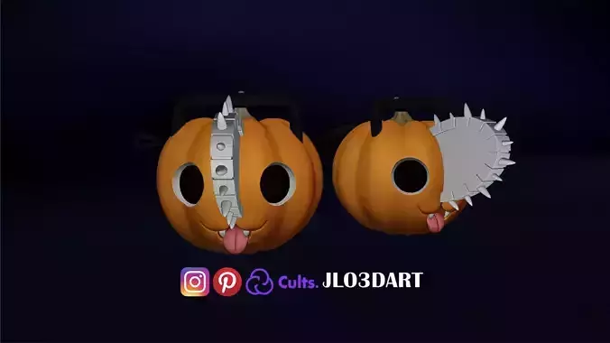 PUMPKIN POCHITA HALLOWEEN 3D print model