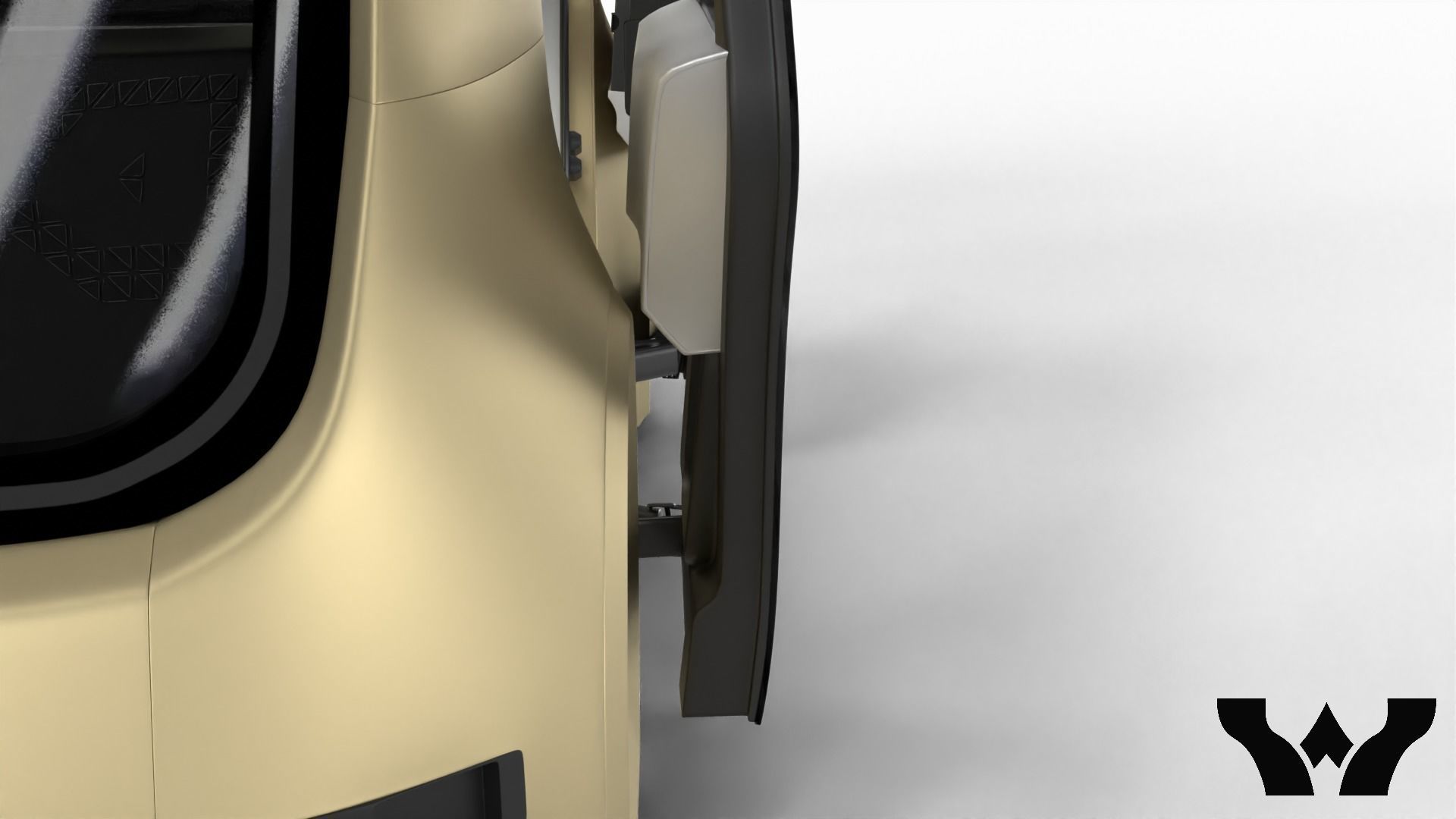 Volkswagen Sedric HQ interior  3D model_13