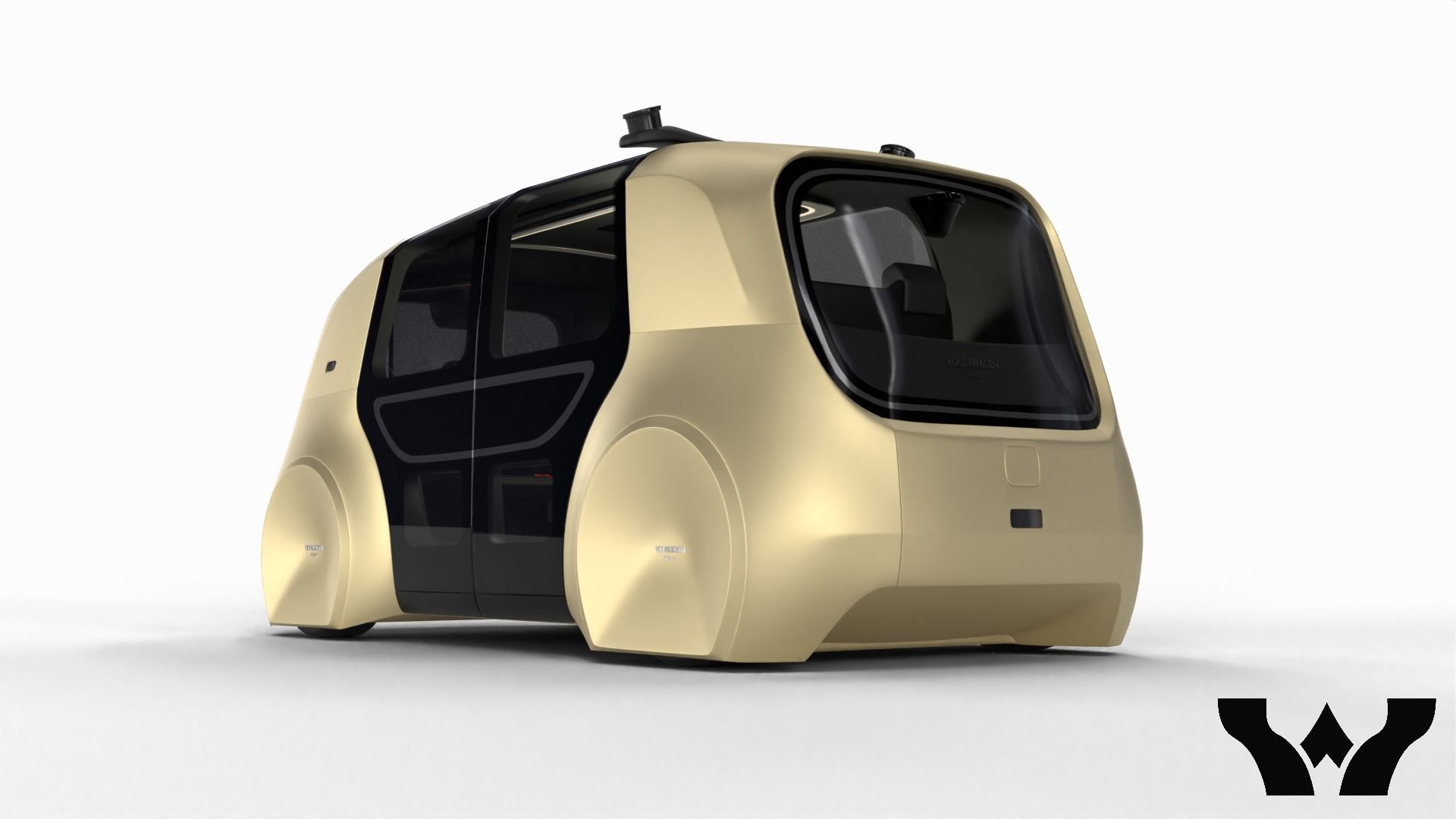 Volkswagen Sedric HQ interior  3D model_3