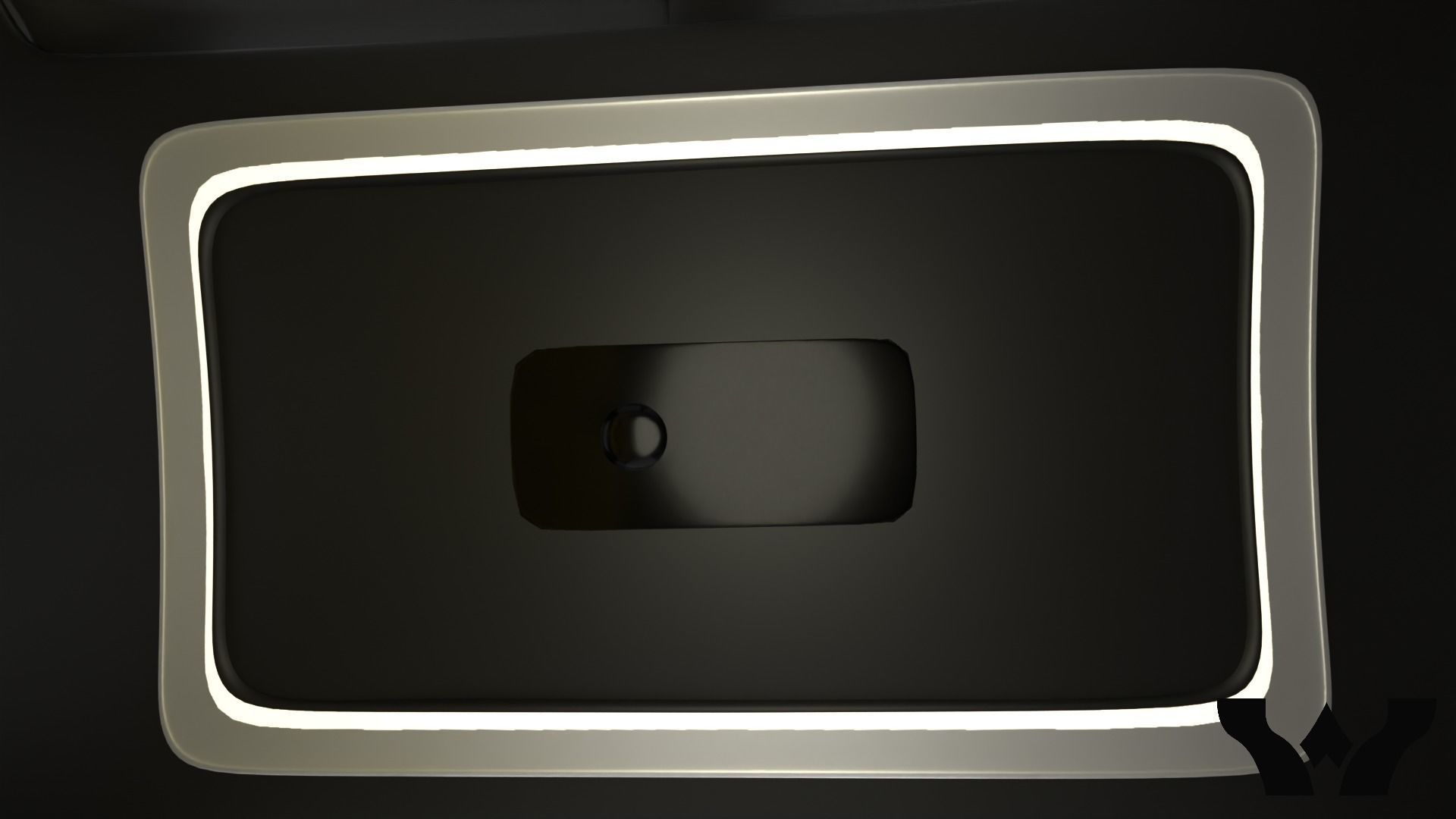 Volkswagen Sedric HQ interior  3D model_27