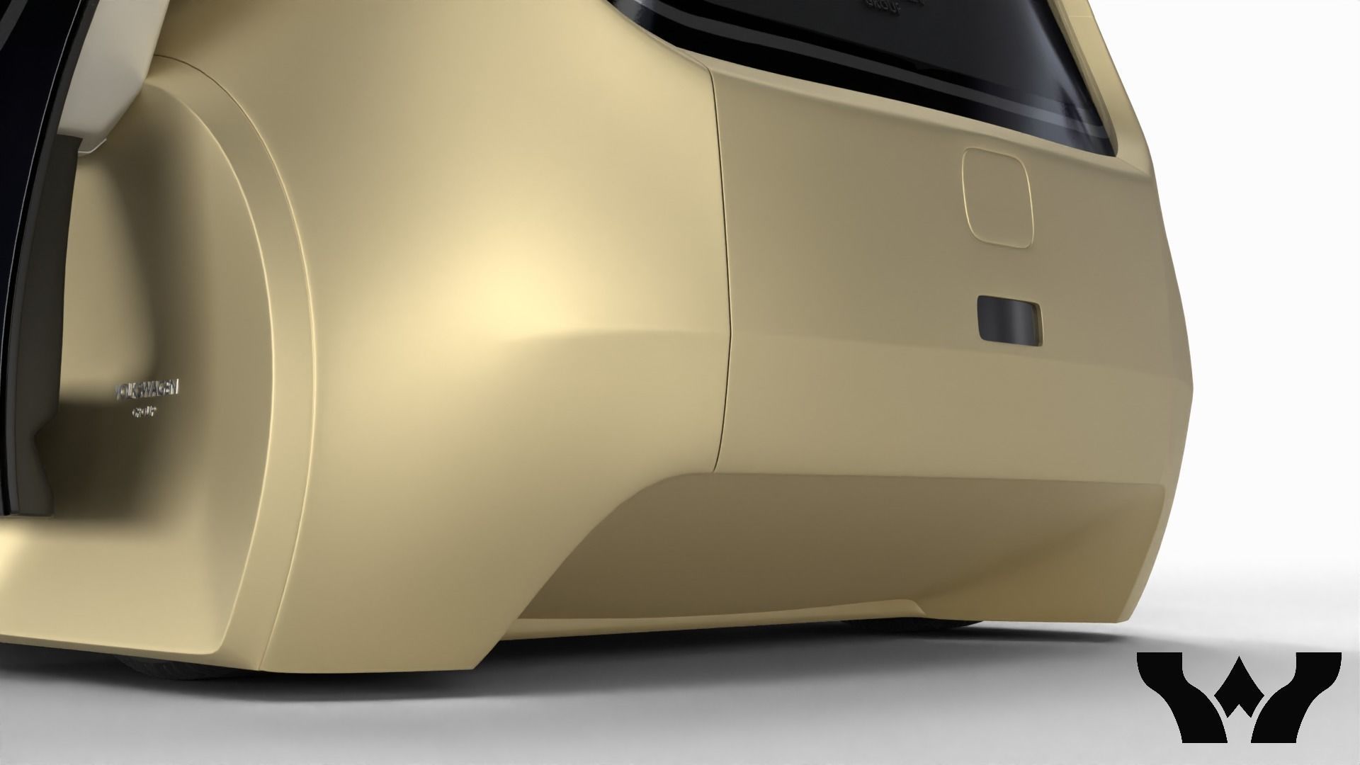Volkswagen Sedric HQ interior  3D model_10
