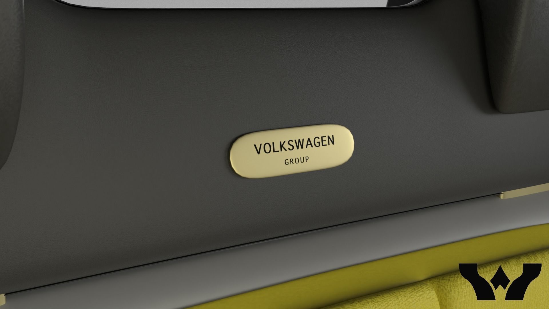 Volkswagen Sedric HQ interior  3D model_28