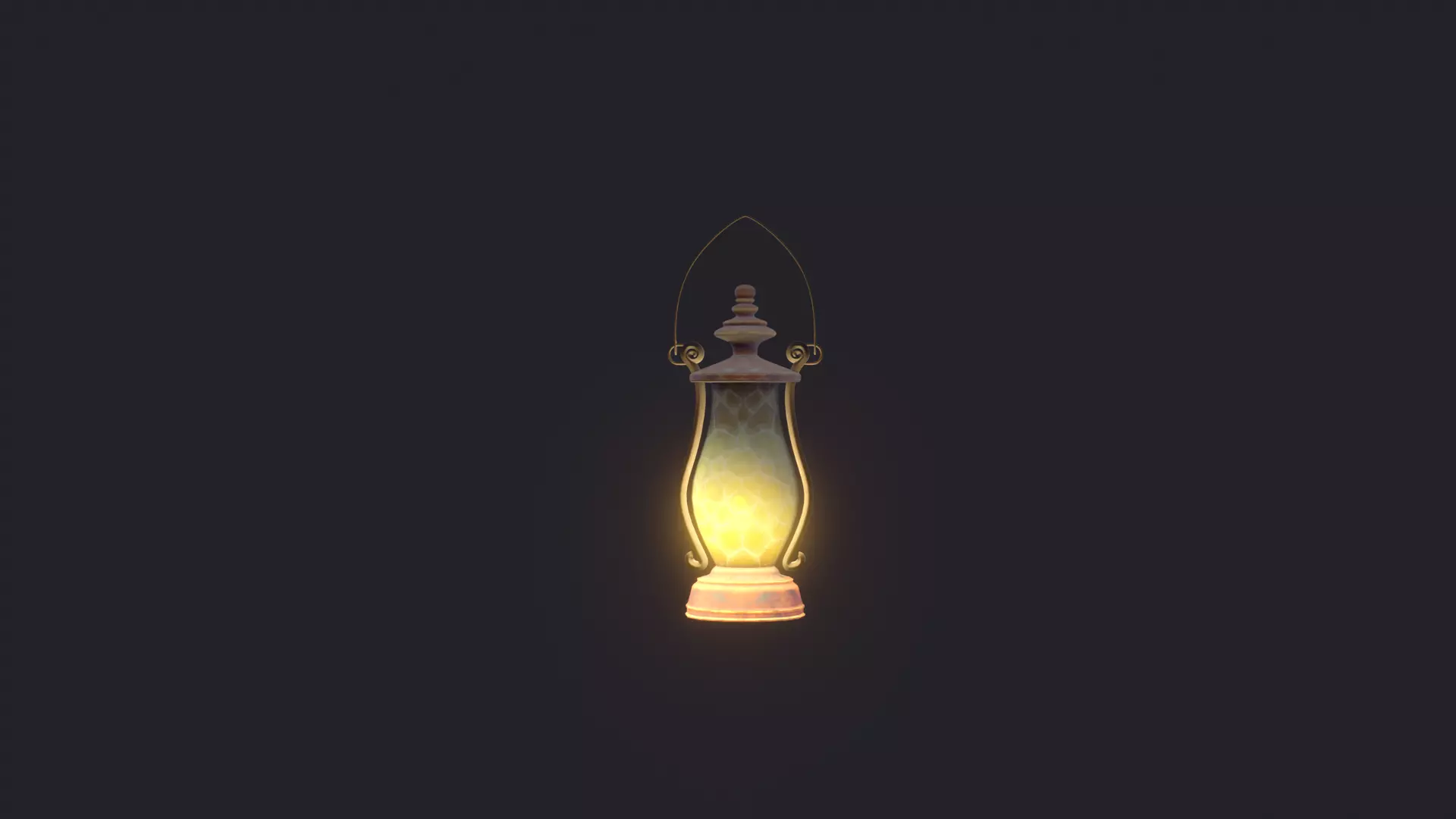 lantern 3D model_0