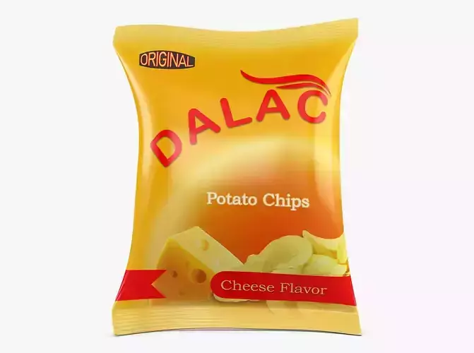 Chips Packaging Dalac Simple M 1 3D model