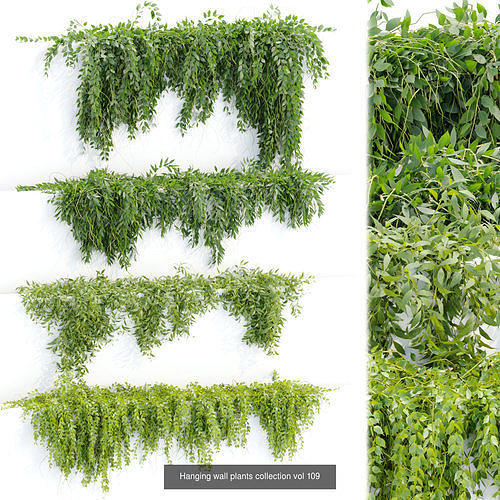 37 Hanging plant models collection 3D Model Pack 3