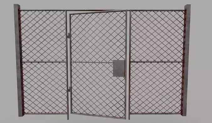 Cerca de Arame  3D model