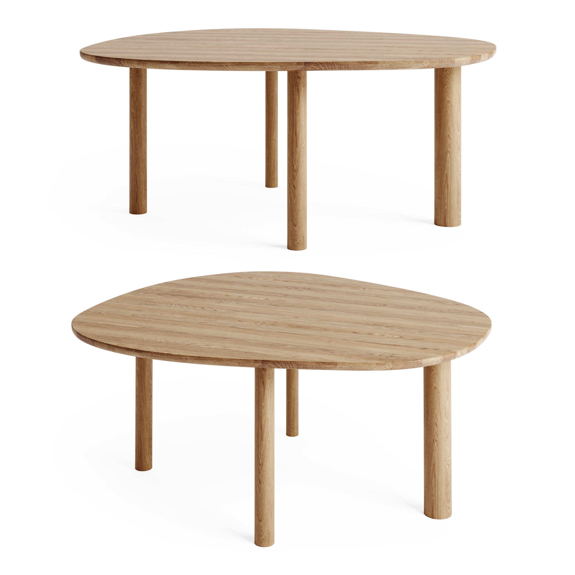 Bolia Dining Table Latch 3D model_5