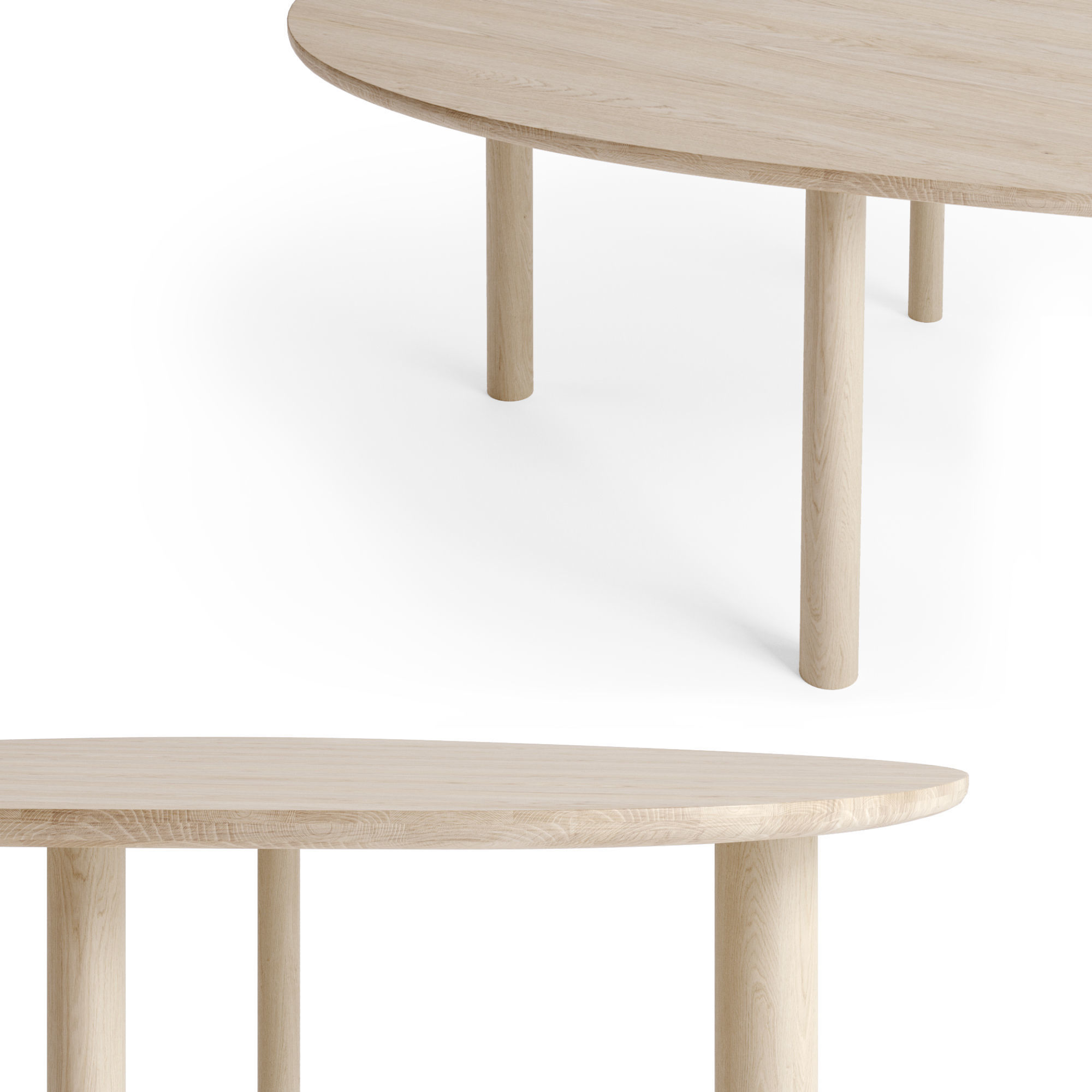 Bolia Dining Table Latch 3D model_9