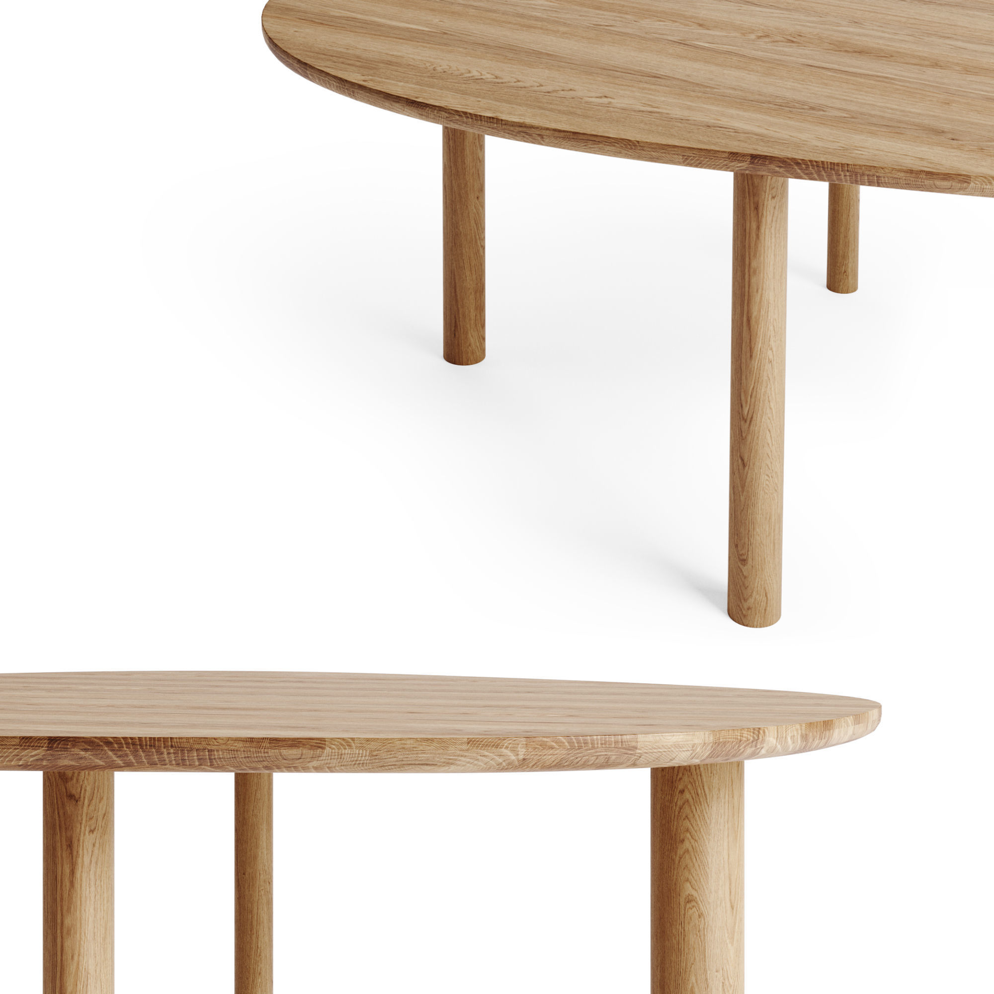 Bolia Dining Table Latch 3D model_8