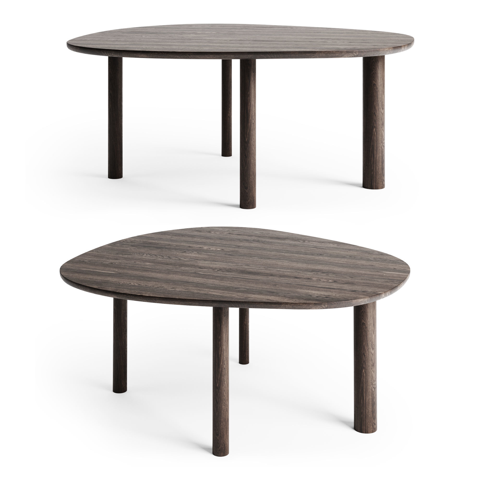 Bolia Dining Table Latch 3D model_4