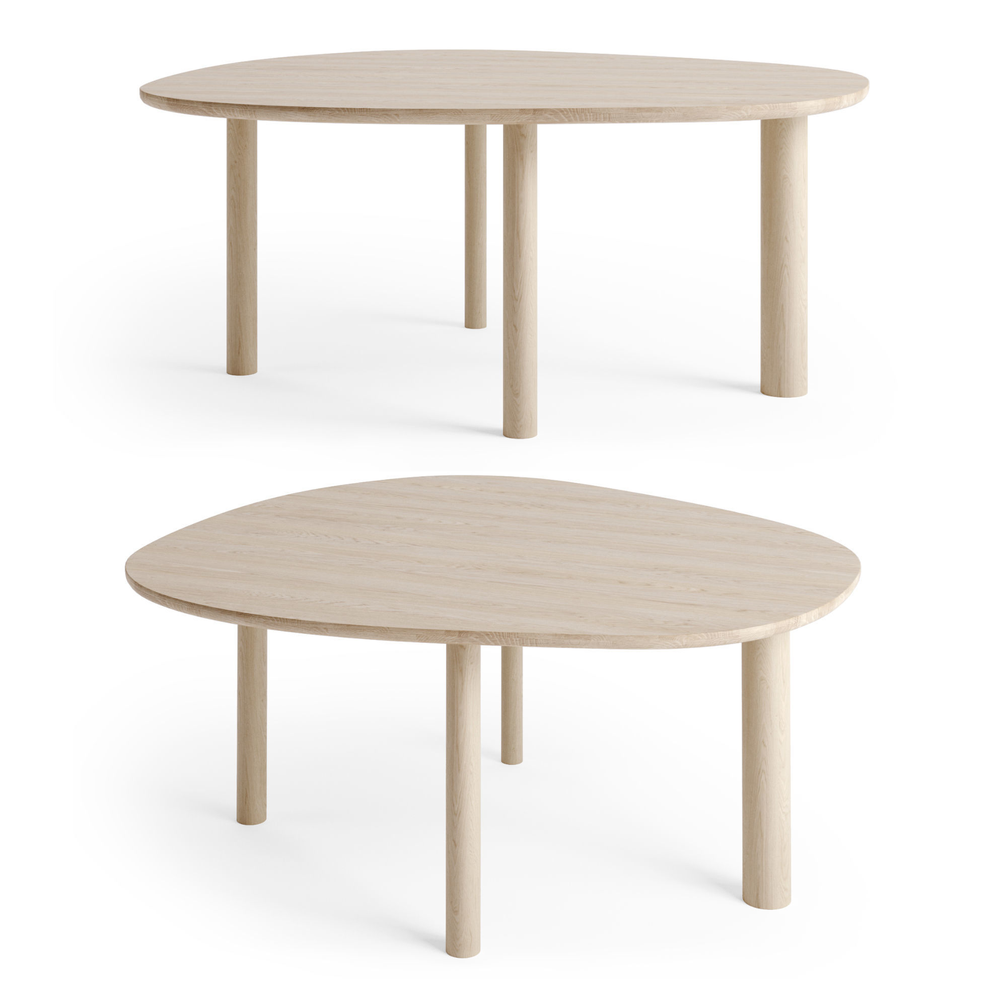 Bolia Dining Table Latch 3D model_6