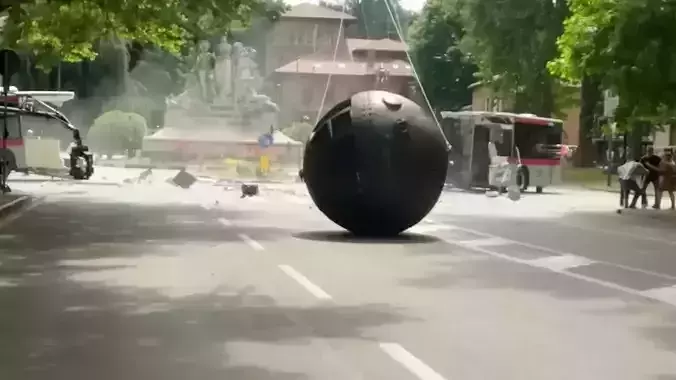 Fast X Bomb Ball 3D Model