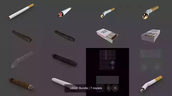 UDUD Bundle 3D Model Collection