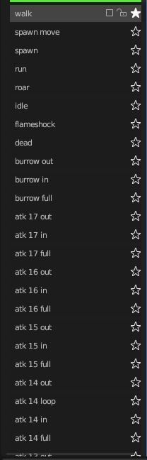 Fire Gorilla Monster 3D model_15