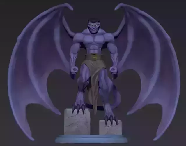 Goliath Gargoyles impressao STL 3D print model