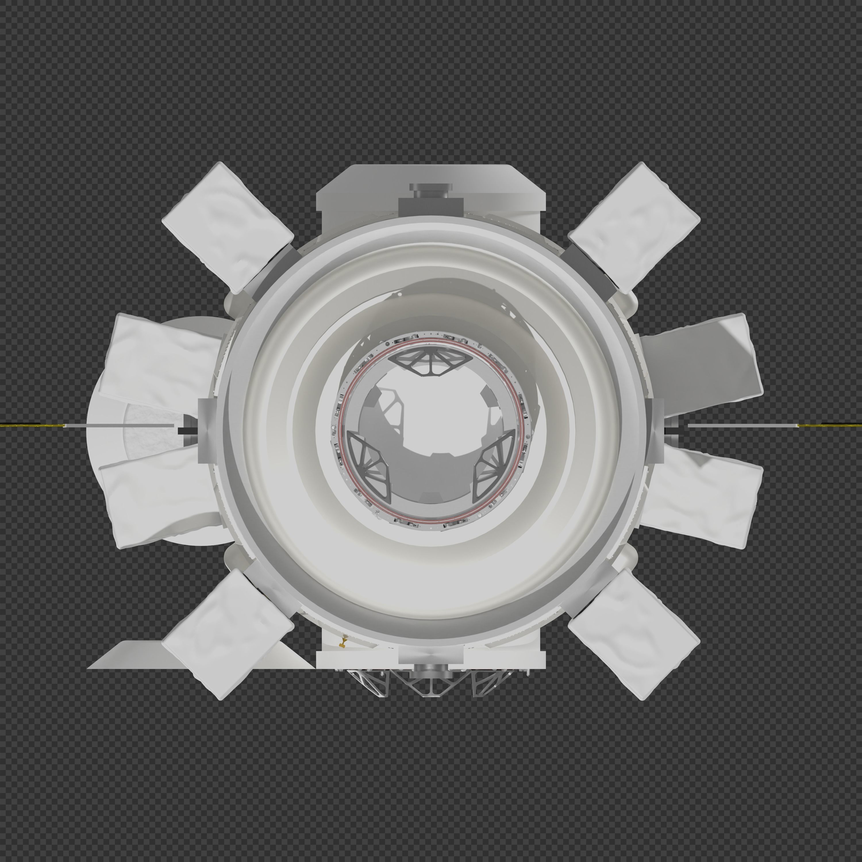 Lunar Gateway Space Station 3D model_21