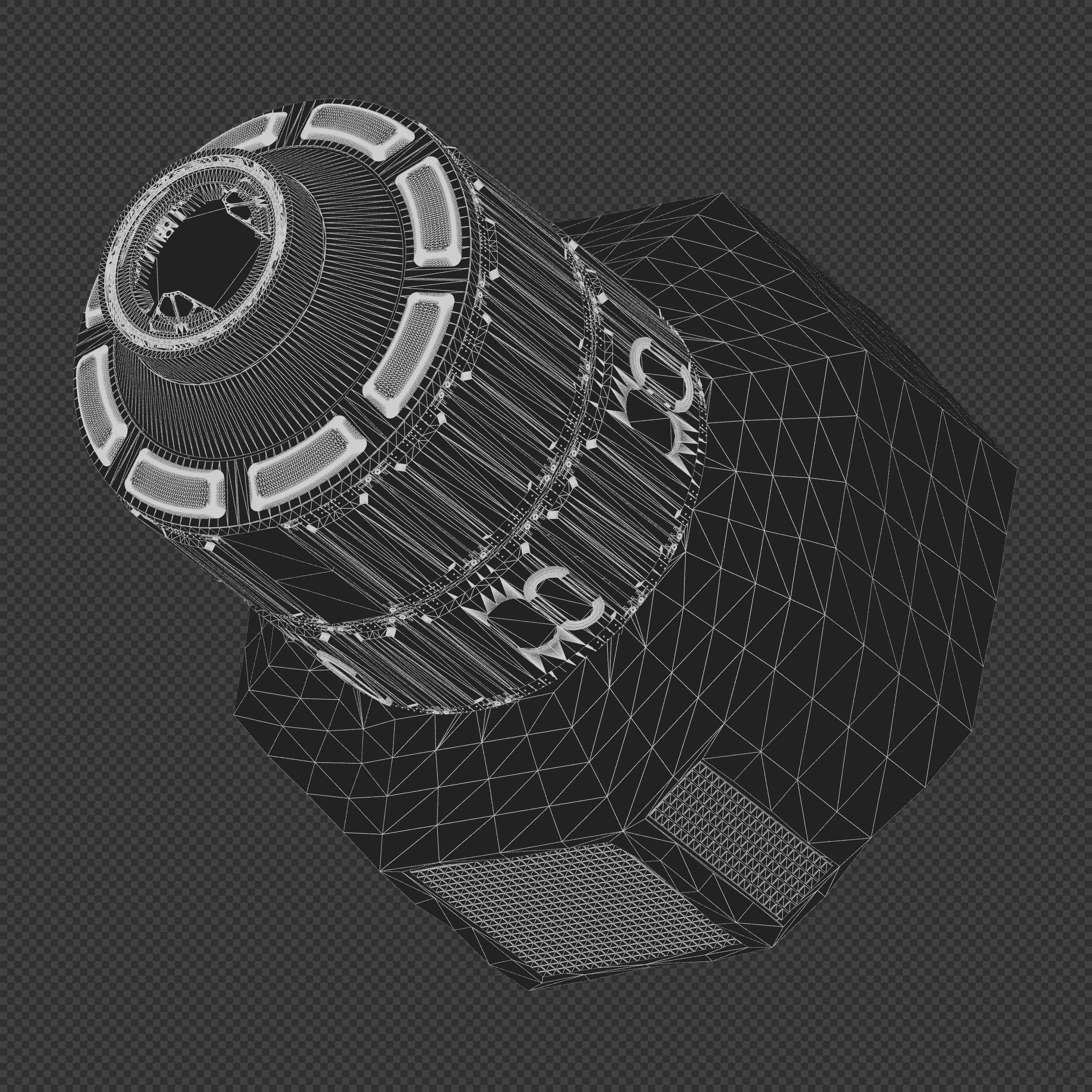 Lunar Gateway Space Station 3D model_12