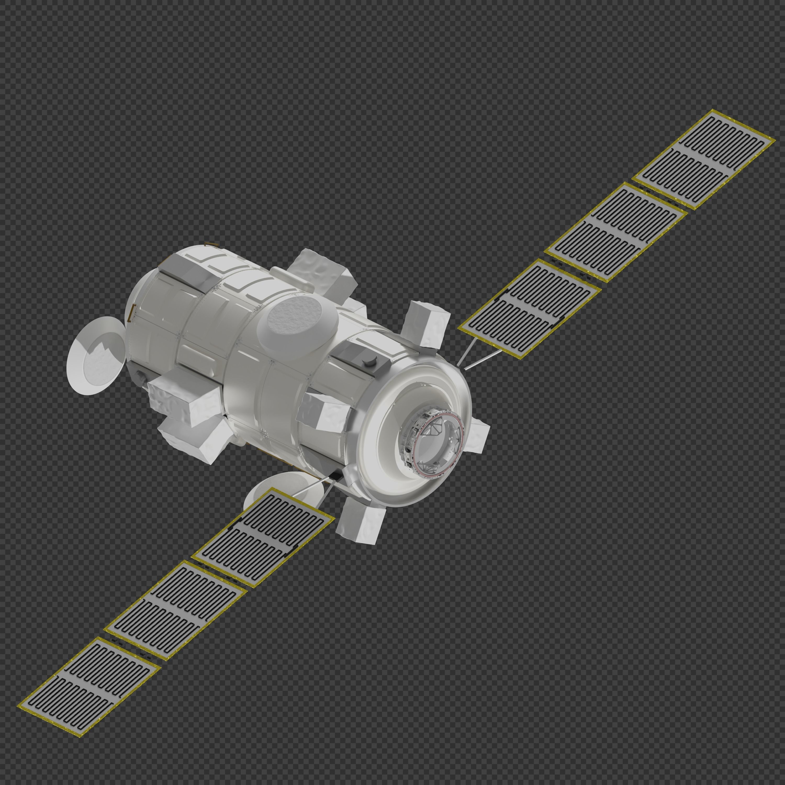 Lunar Gateway Space Station 3D model_8