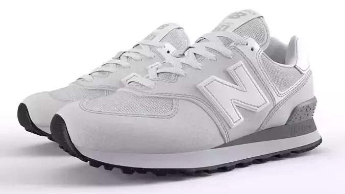 new balance 574 PBR Low-poly 3D model