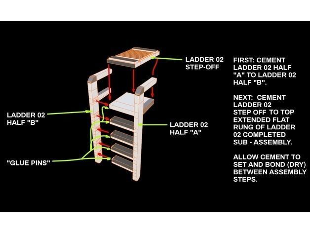 Deluxe Pool Set in HO Scale Free 3D print model_80