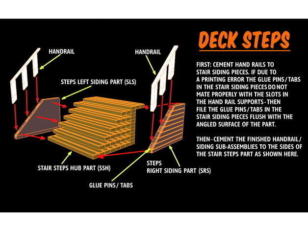Deluxe Pool Set in HO Scale Free 3D print model_75