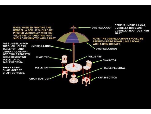 Deluxe Pool Set in HO Scale Free 3D print model_79