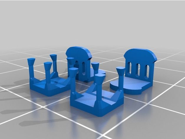 Deluxe Pool Set in HO Scale Free 3D print model_57