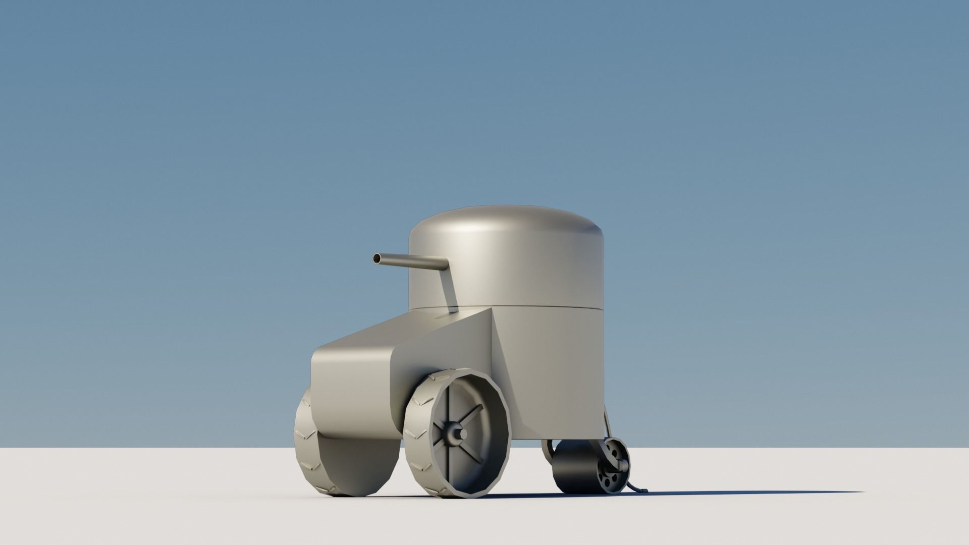 43 Tanks Base Mesh Low-poly 3D model_40