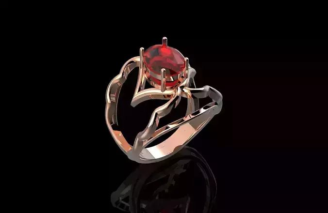 Fashion  Ring 3D Model Print